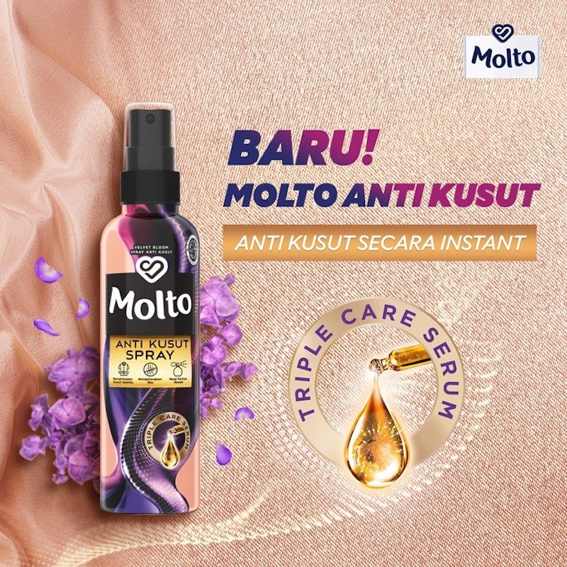 Molto Anti Kusut Velvet Bloom Spray