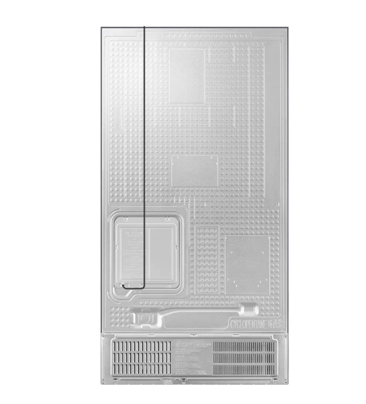 Samsung | 603L Refrigerator SBS SmartThings AI Energy Gentle Silver Matt