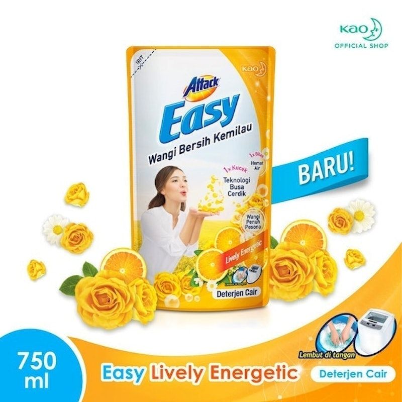 Attack Easy Lively Energetic Liquid