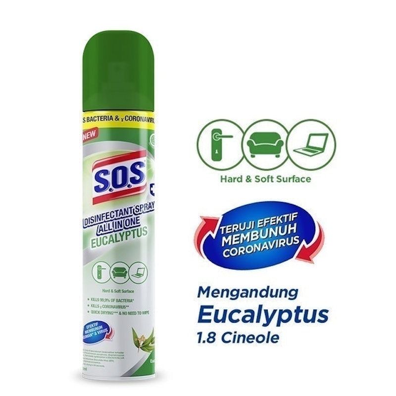 SOS Disinfectant Spray All in One