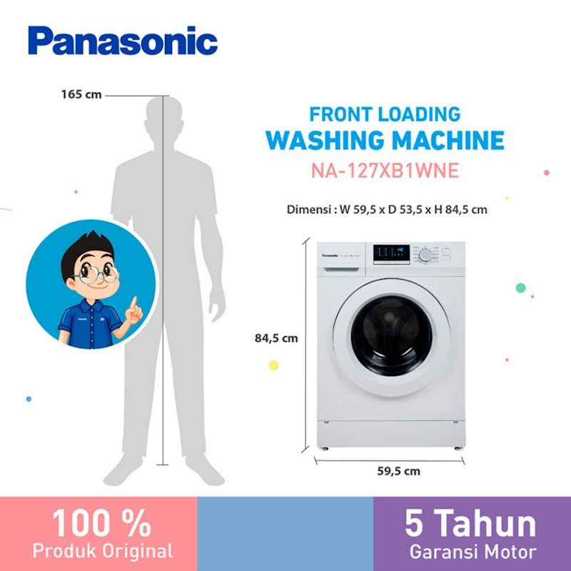 Panasonic | Fully Automatic Washing Machine Front Load
