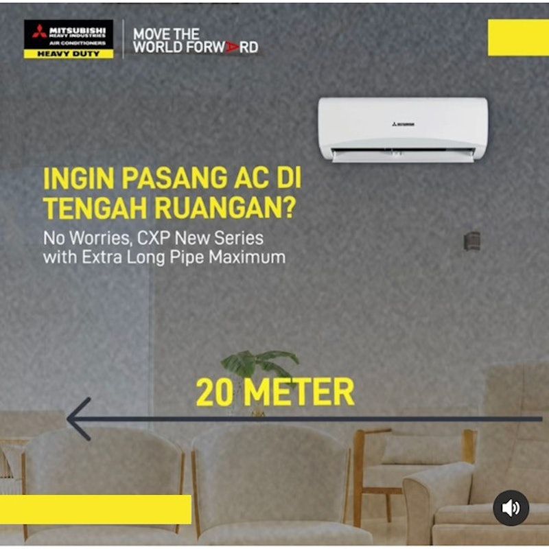 Mitsubishi Heavy Industries AC 1 PK Standar R32