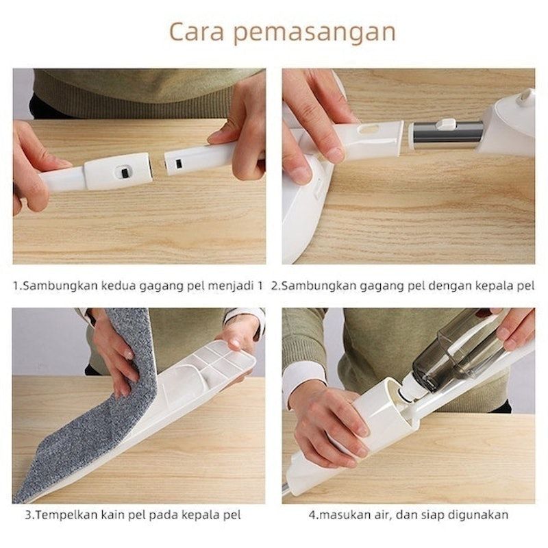 Alat Pel Sapu 2-in-1 Ultra Mop Cleanze