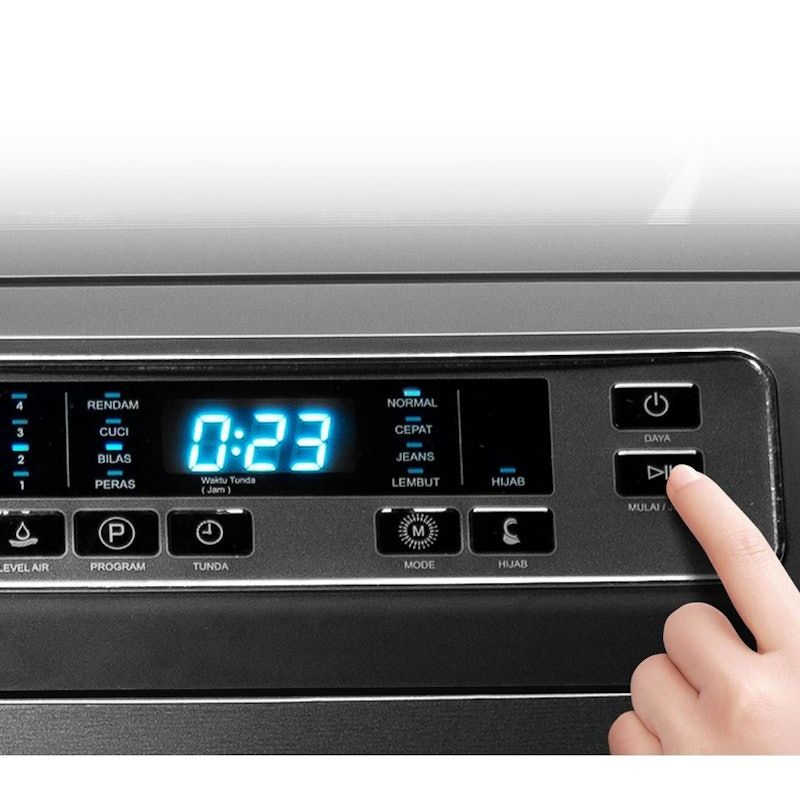 Polytron | Polytron Mesin Cuci 1 Tabung Zeromatic Laguna Series Hijab 10 kg