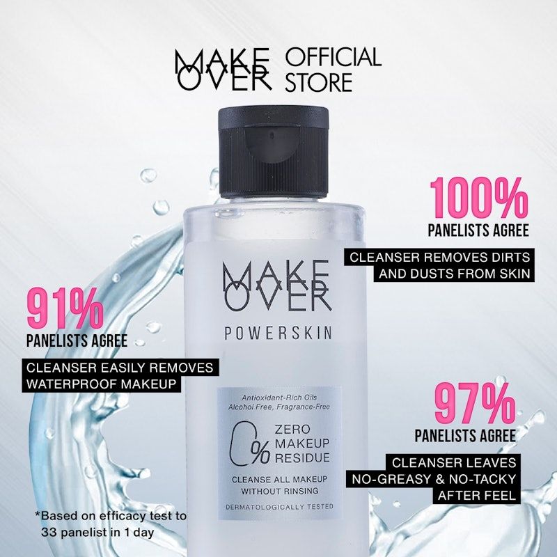 MAKE OVER | Powerskin Bi-Phase Oil Micellar Water