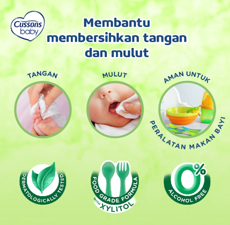 Hand and Mouth Wipes Naturally Refreshing