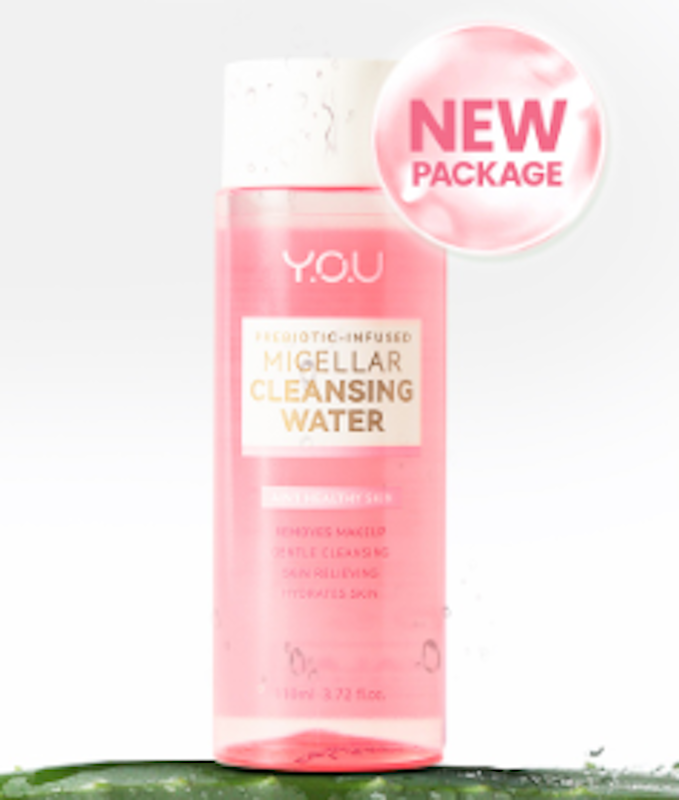 Y.O.U | Gentle Clean Prebiotic-Infused Micellar Cleansing Water