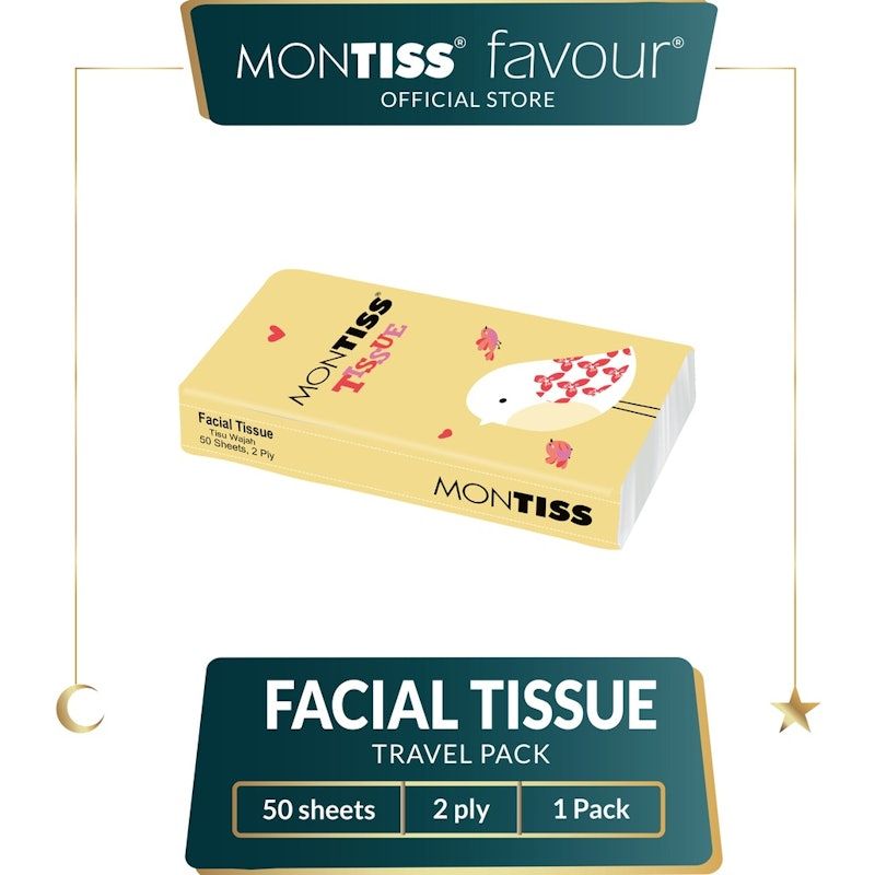 Montiss Tissue Facial Travel Pack
