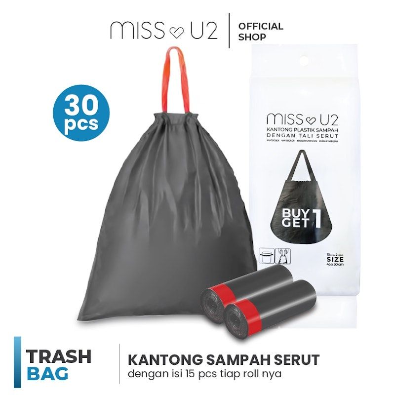Kantong Plastik Sampah Tali Serut