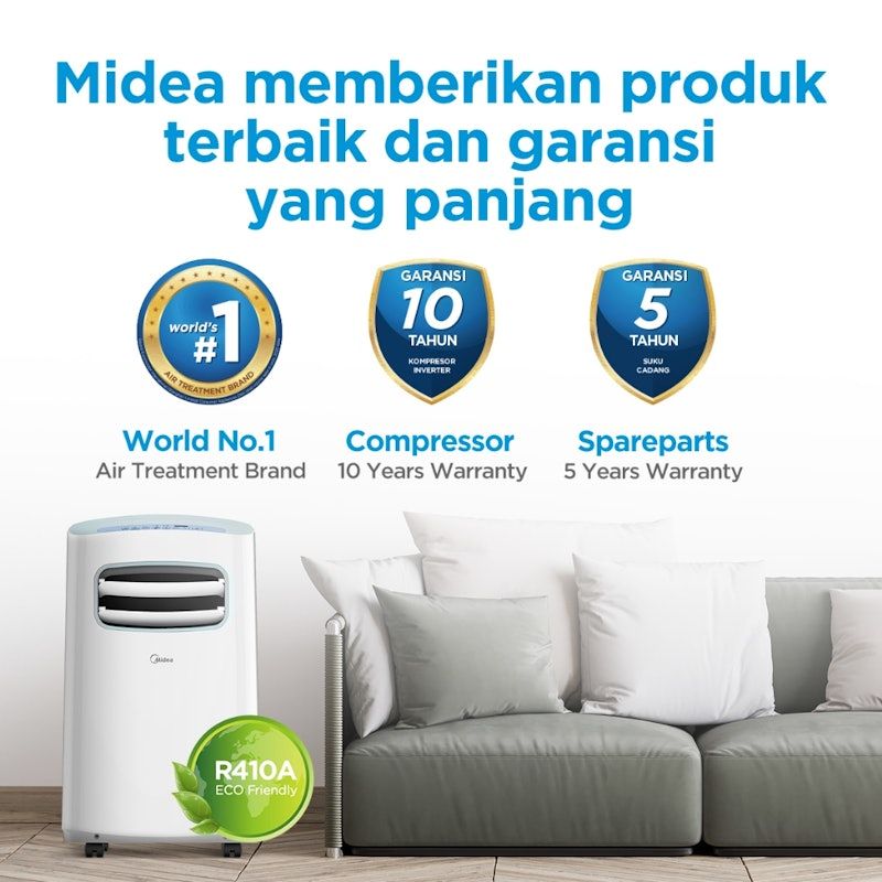 Midea | AC Portable 1.5 PK