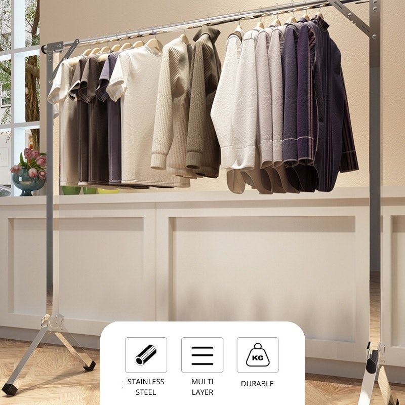Jemuran Baju Lipat Stainless Steel