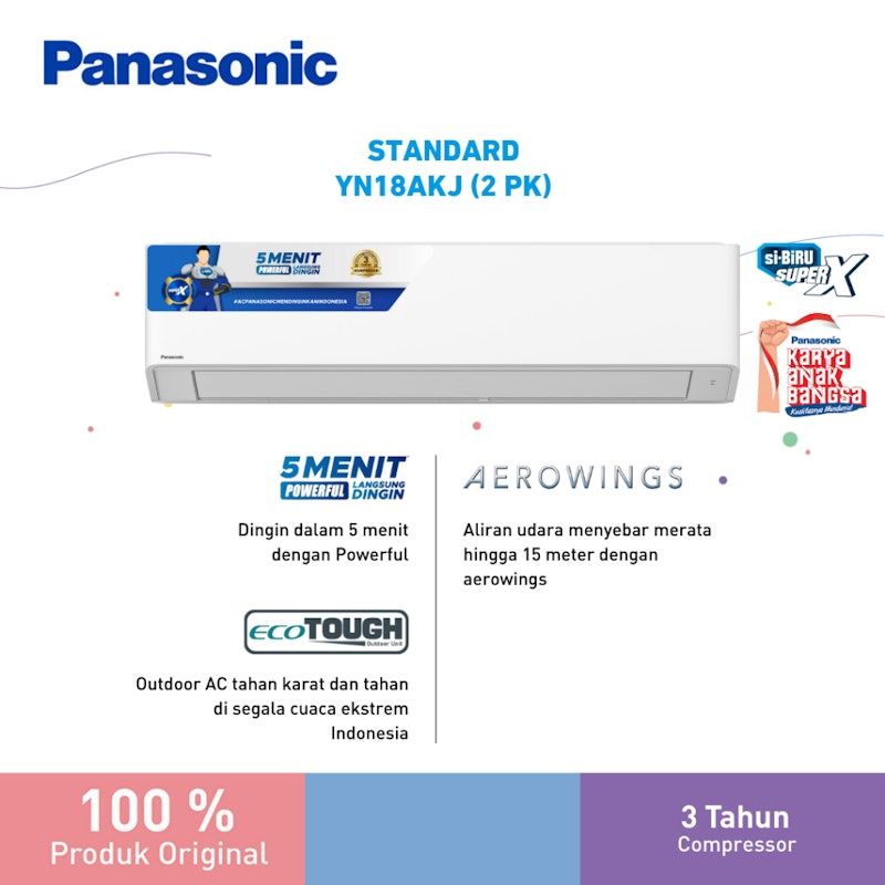 Panasonic | AC Single Split Wall Mounted Standard YN Series