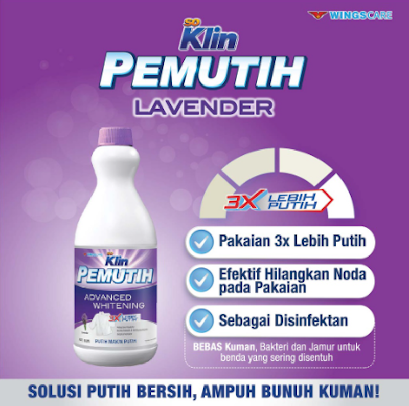 SoKlin Pemutih Lavender