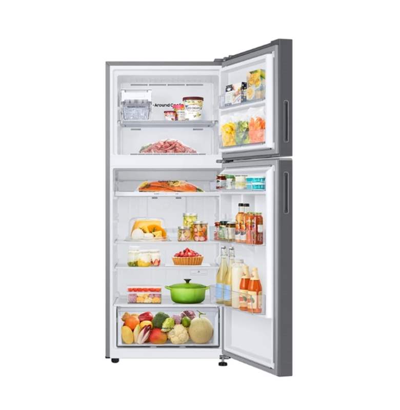 Samsung | 393 L Bespoke Refrigerator TMF Ungkep Compartment Clean Vanilla + Clean Peach