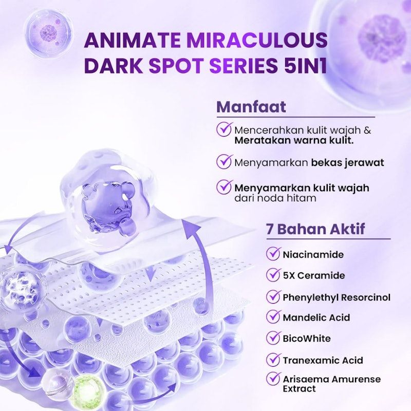 Animate Miraculous Dark Spot Overnight Cream