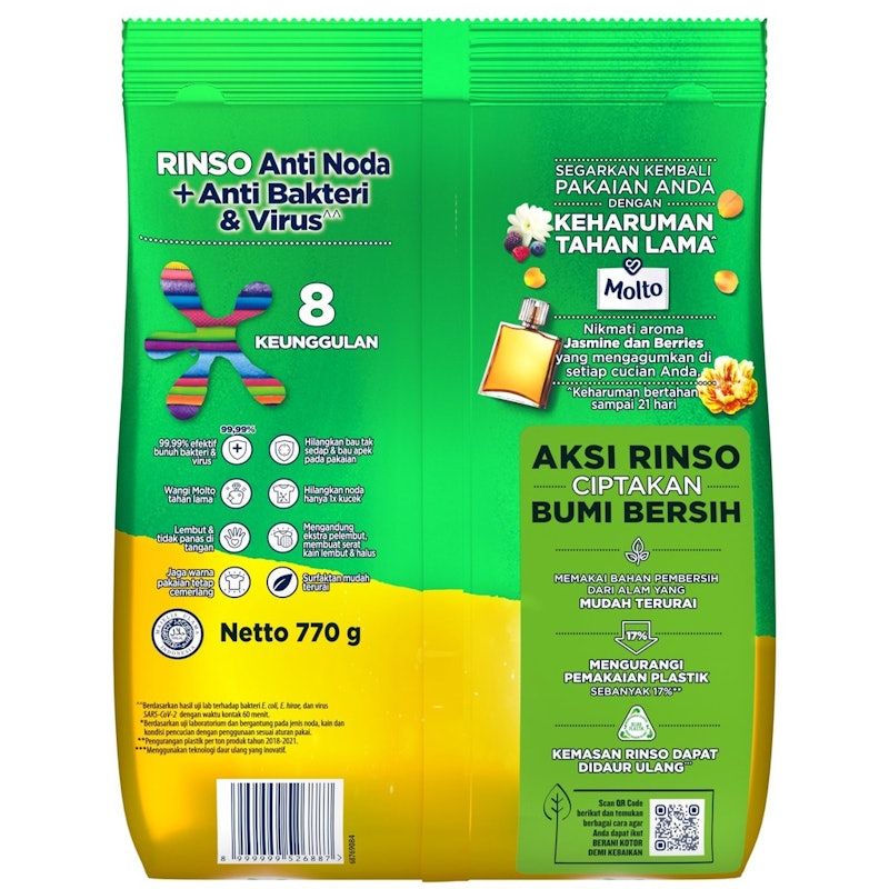 Rinso Molto Royal Gold Detergen Bubuk