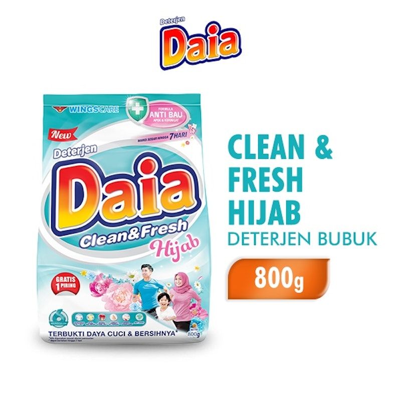 Daia | Detergen Bubuk Clean & Fresh Hijab