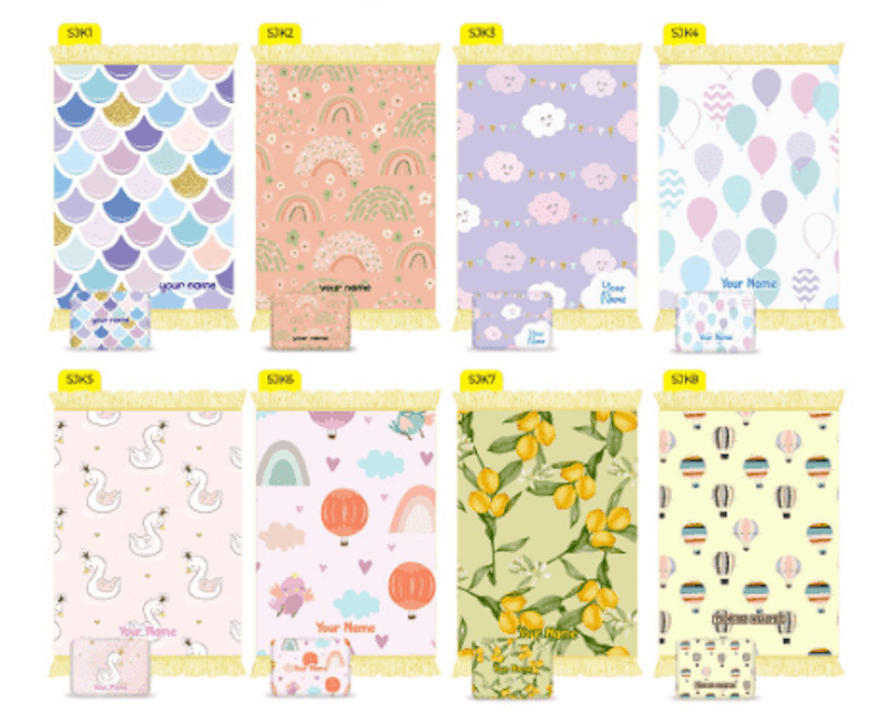 Sajadah Custom Print Nama