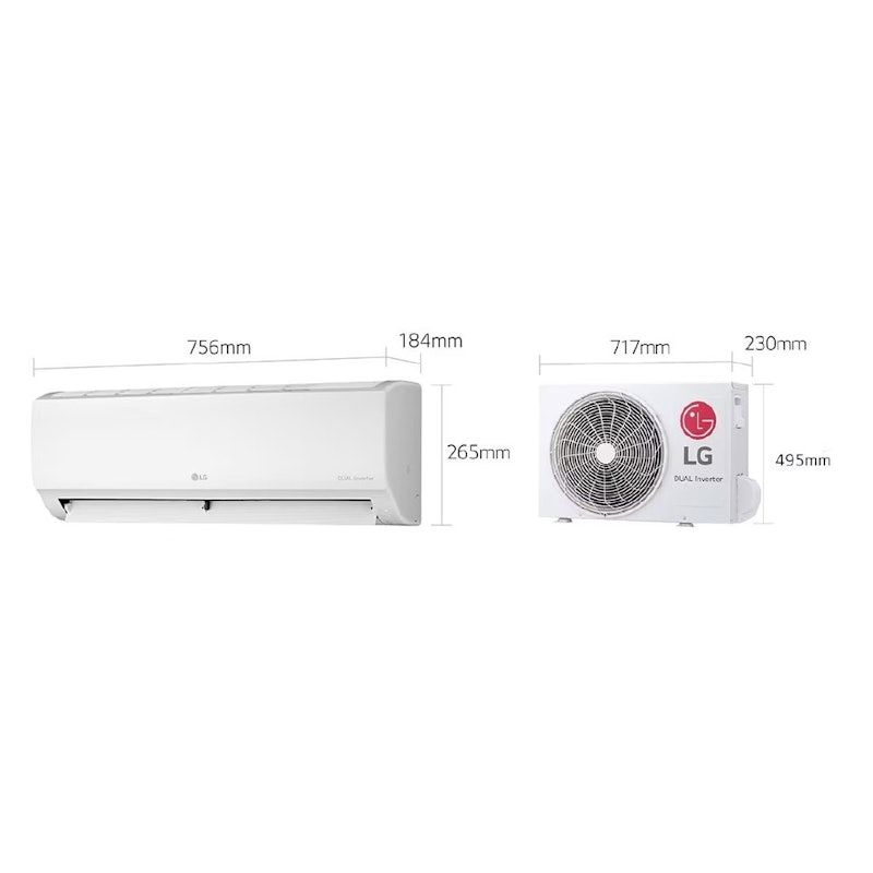 LG | DUALCOOL with Watt Control-New Eco 1 PK