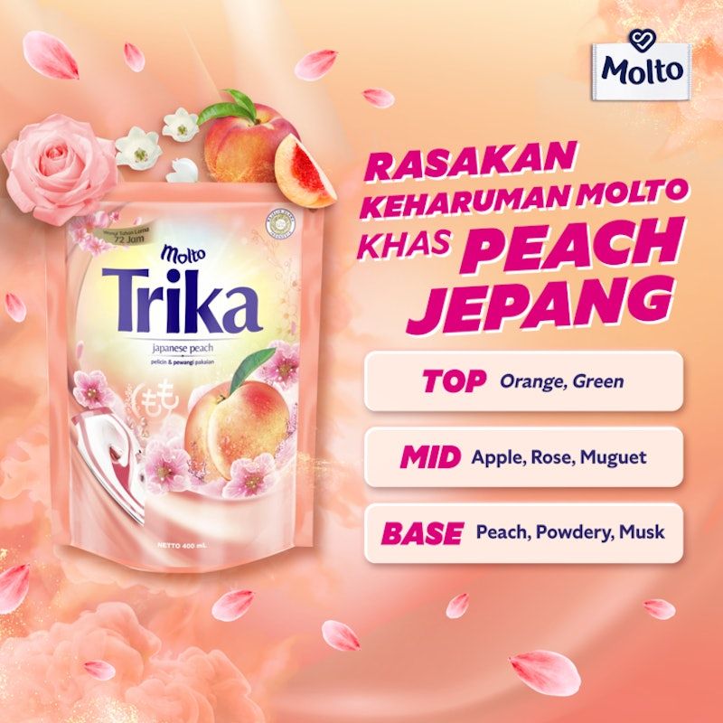 Molto Trika Japanese Peach