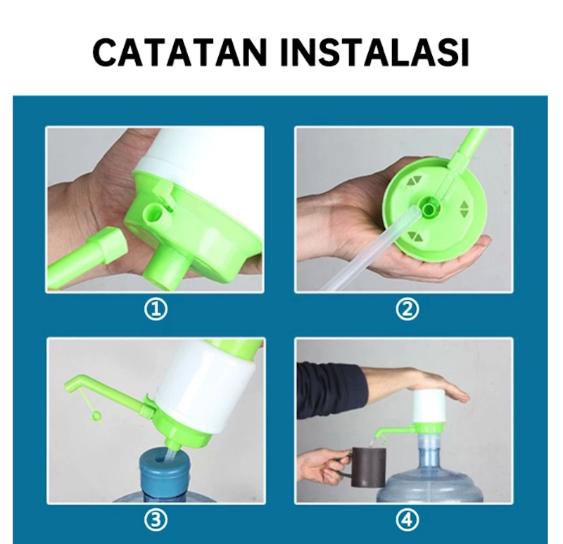 QME Pompa Galon Pencet / Pompa Air Galon Manual