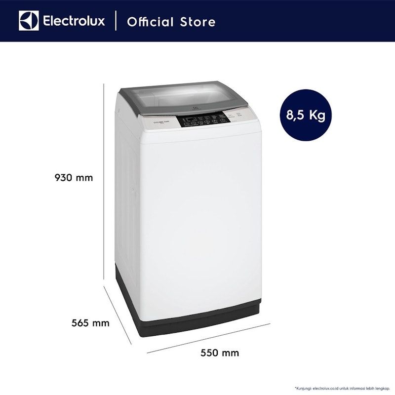 Electrolux | EliteCare 300 Mesin Cuci Top Loading 8.5 kg