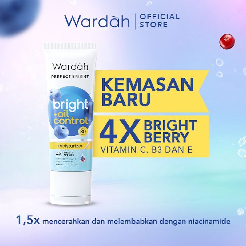 Wardah | Perfect Bright Moisturizer Bright + Oil Control SPF 30 PA+++