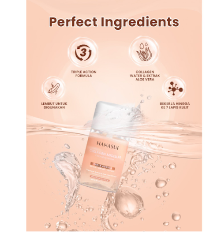 Hanasui | Collagen Micellar Cleansing Water