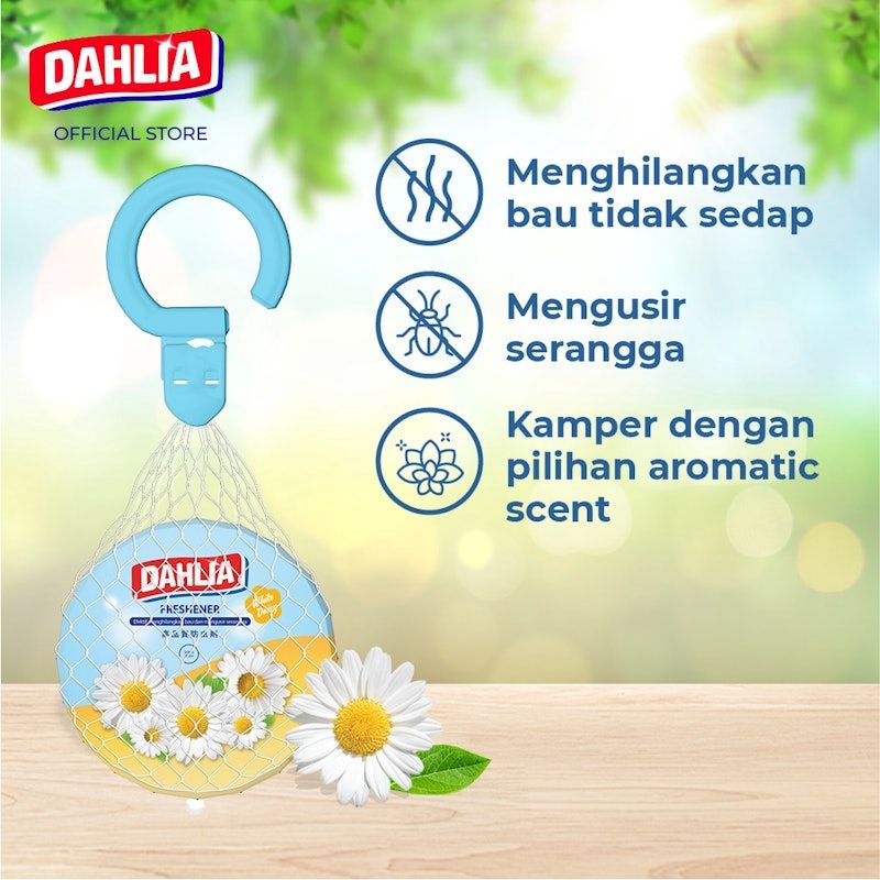 Dahlia Kamper Freshener Gantung