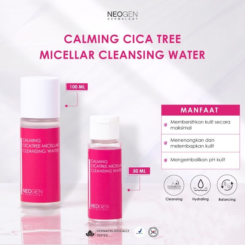 Neogen Dermalogy Calming Cica Tree Micellar Cleansing Water