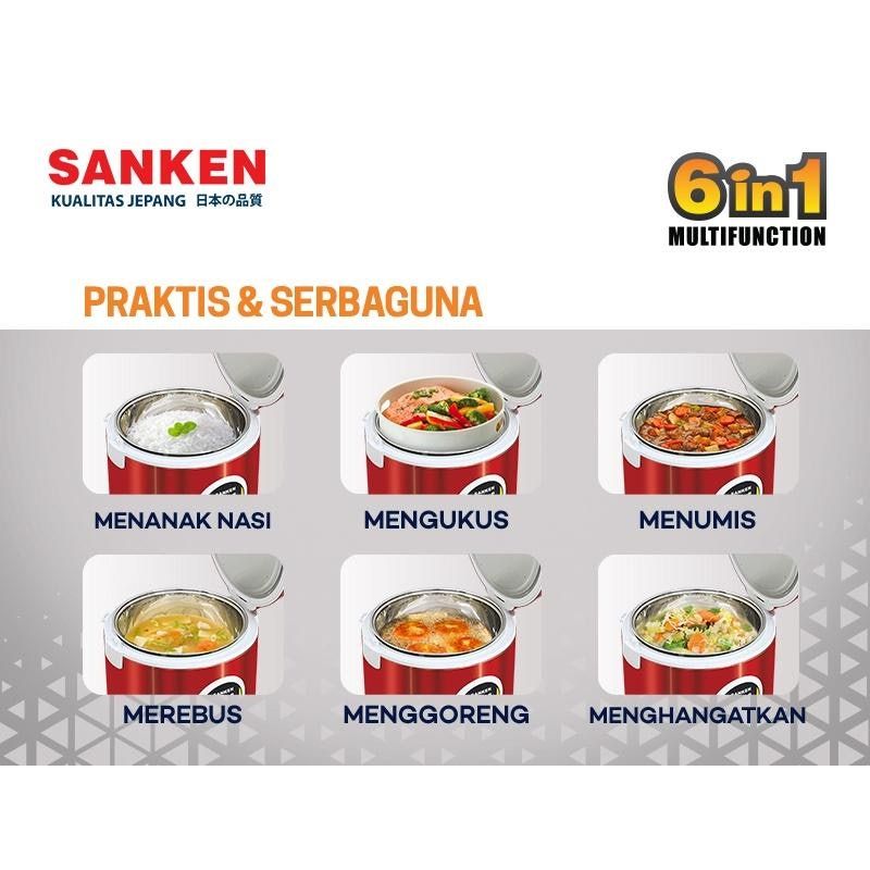 Sanken | Rice Cooker 1.2 L