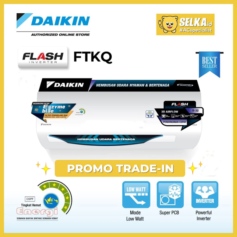Daikin | AC Flash Inverter FTKQ Series