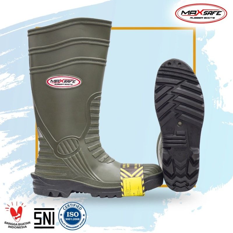 Toyobo Sepatu Boot & MaxSafe Safety