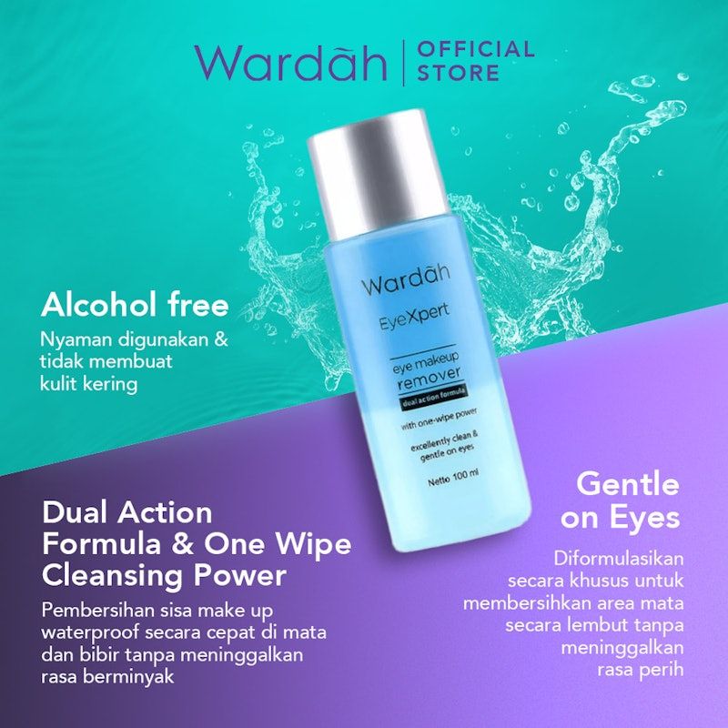 Wardah | EyeXpert Eye and Lip Make Up Remover
