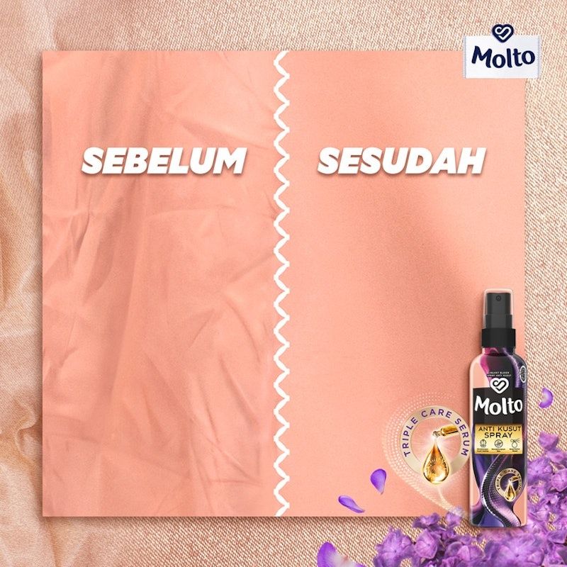 Molto Anti Kusut Velvet Bloom Spray