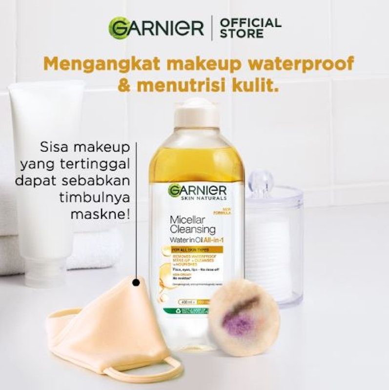 Garnier | Micellar Oil-Infused Cleansing Water