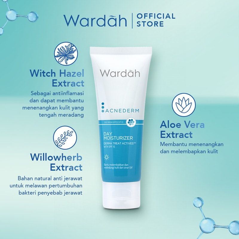 Wardah | Acnederm Day Moisturizer