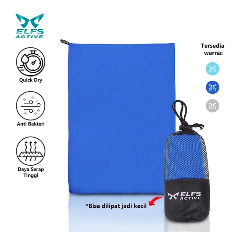 Elfs Active Handuk Microfiber Quick Dry