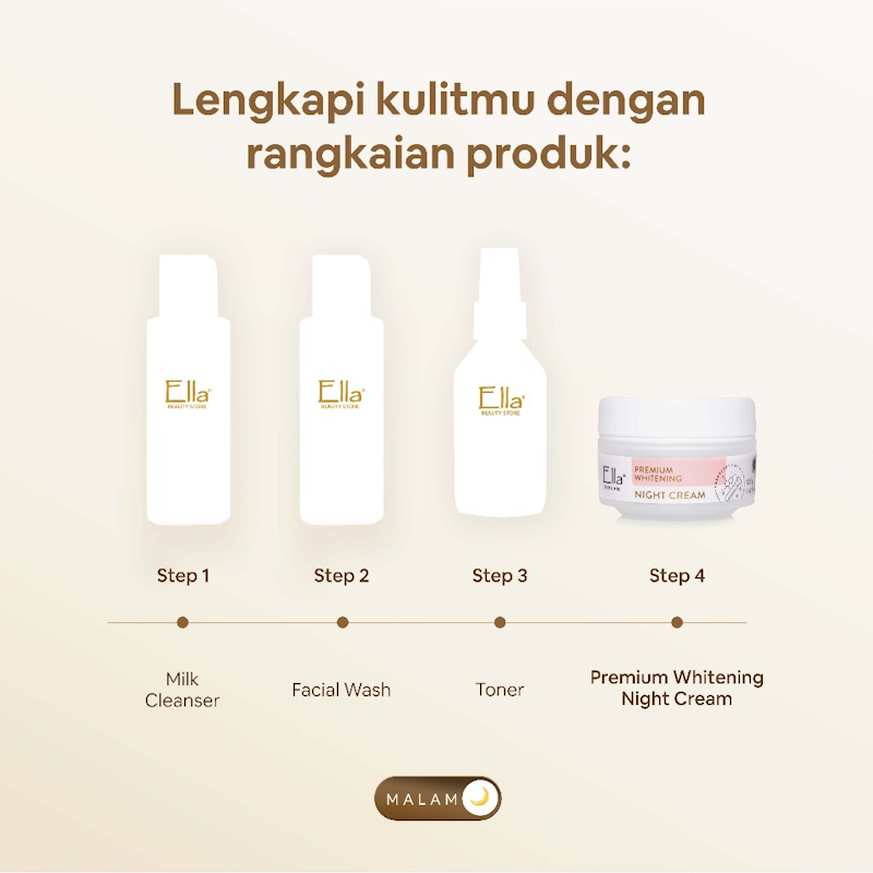 Ella Skincare Premium Whitening Night Cream