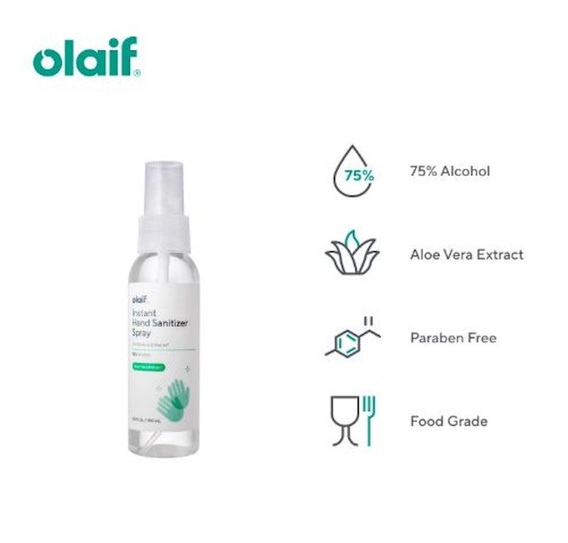 Instant Hand Sanitizer Spray