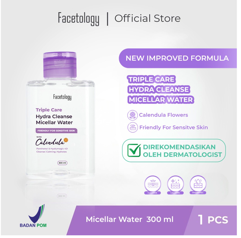 Facetology | Triple Care Hydra Cleanse Micellar Water