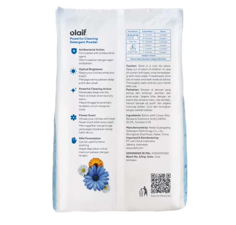 Powerful Cleaning Detergent Powder
