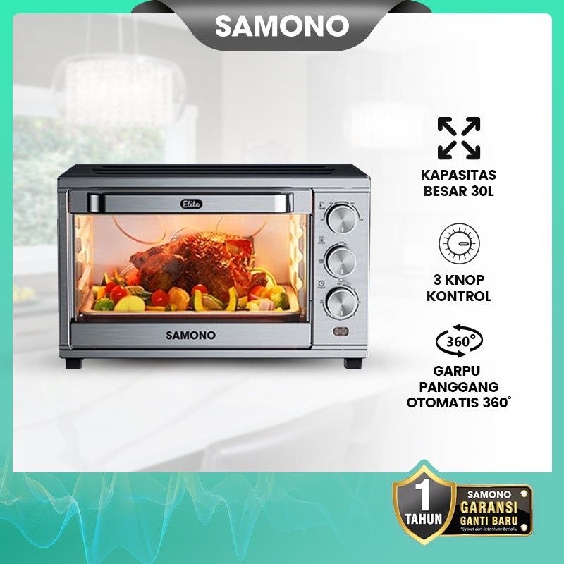 SAMONO Oven Listrik Low Watt 30 Liter