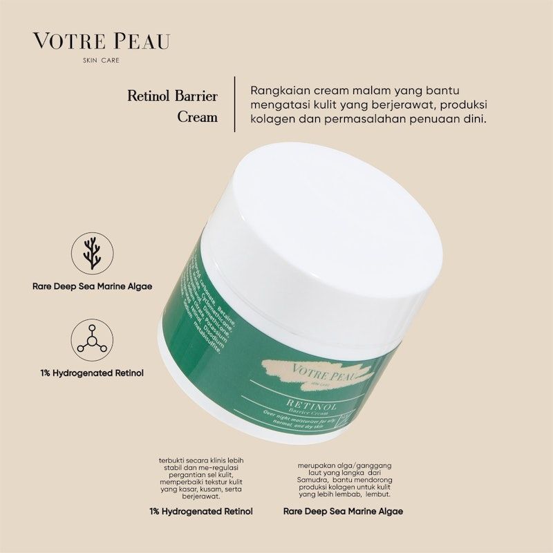 Votre Peau Skin Care Retinol Barrier Cream