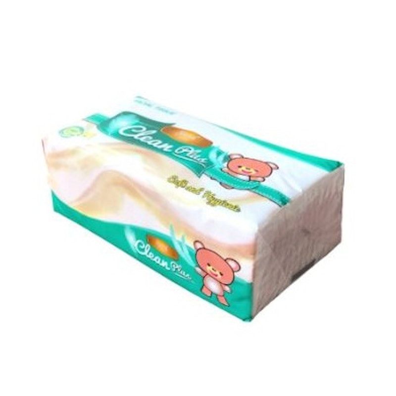 Clean Plus Softpack Tissue Beruang 180s