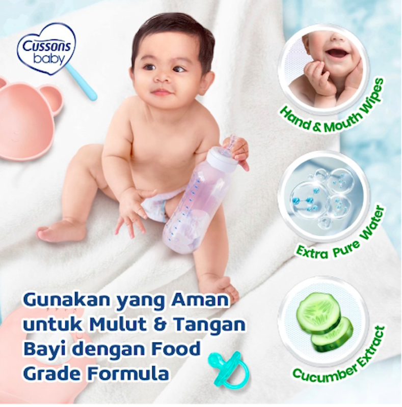 Hand and Mouth Wipes Naturally Refreshing