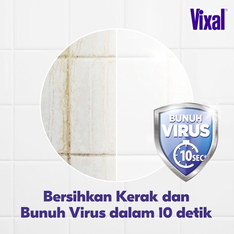 Vixal Pembersih Porselen & Kamar Mandi HCl Anti Kerak Bandel Ekstra Kuat