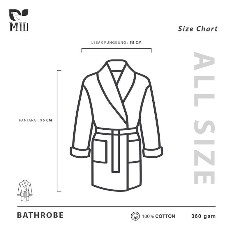 Terry Palmer Morning Whistle Bathrobe