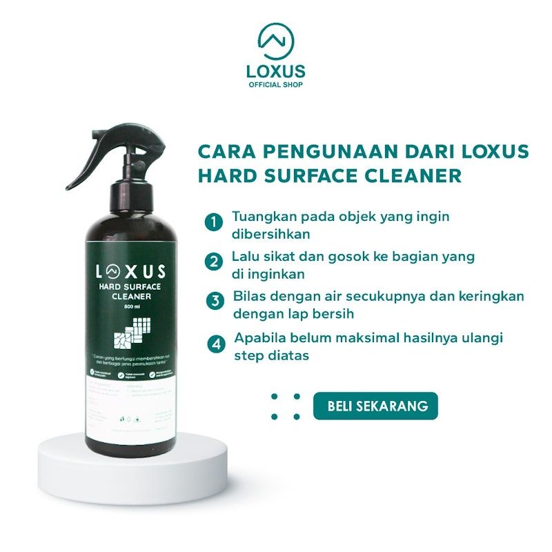 Hard Surface Pembersih Nat Lantai Granit Keramik