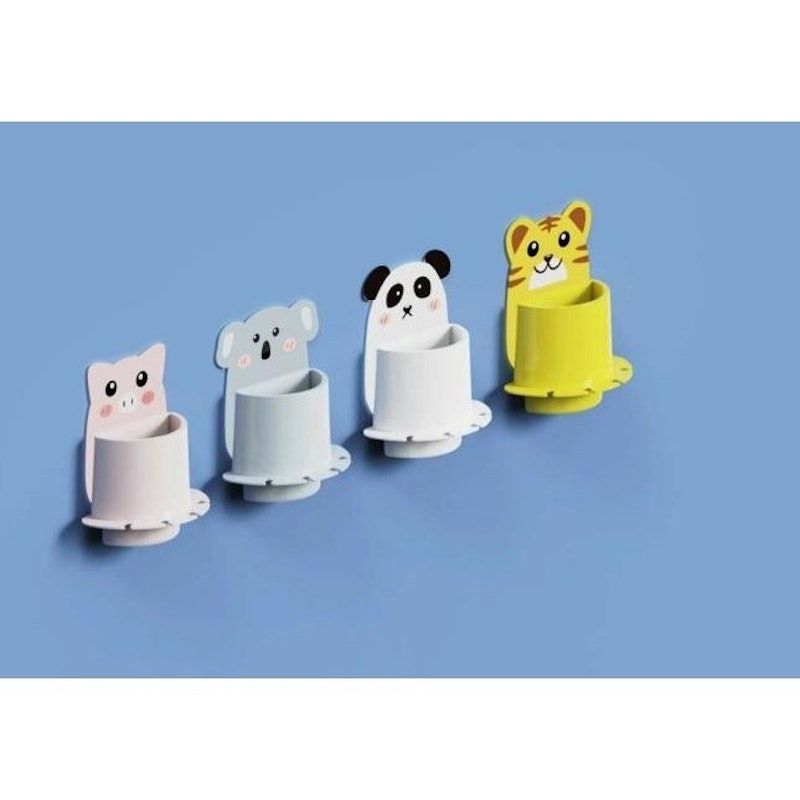 Tempat Sikat Gigi 4 Kait New Model Animal
